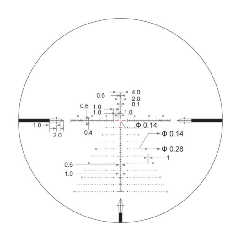 Arken EP5 5-25X56 FFP MOA VPR Reticle with Zero Stop – 34mm Tube - Image 2