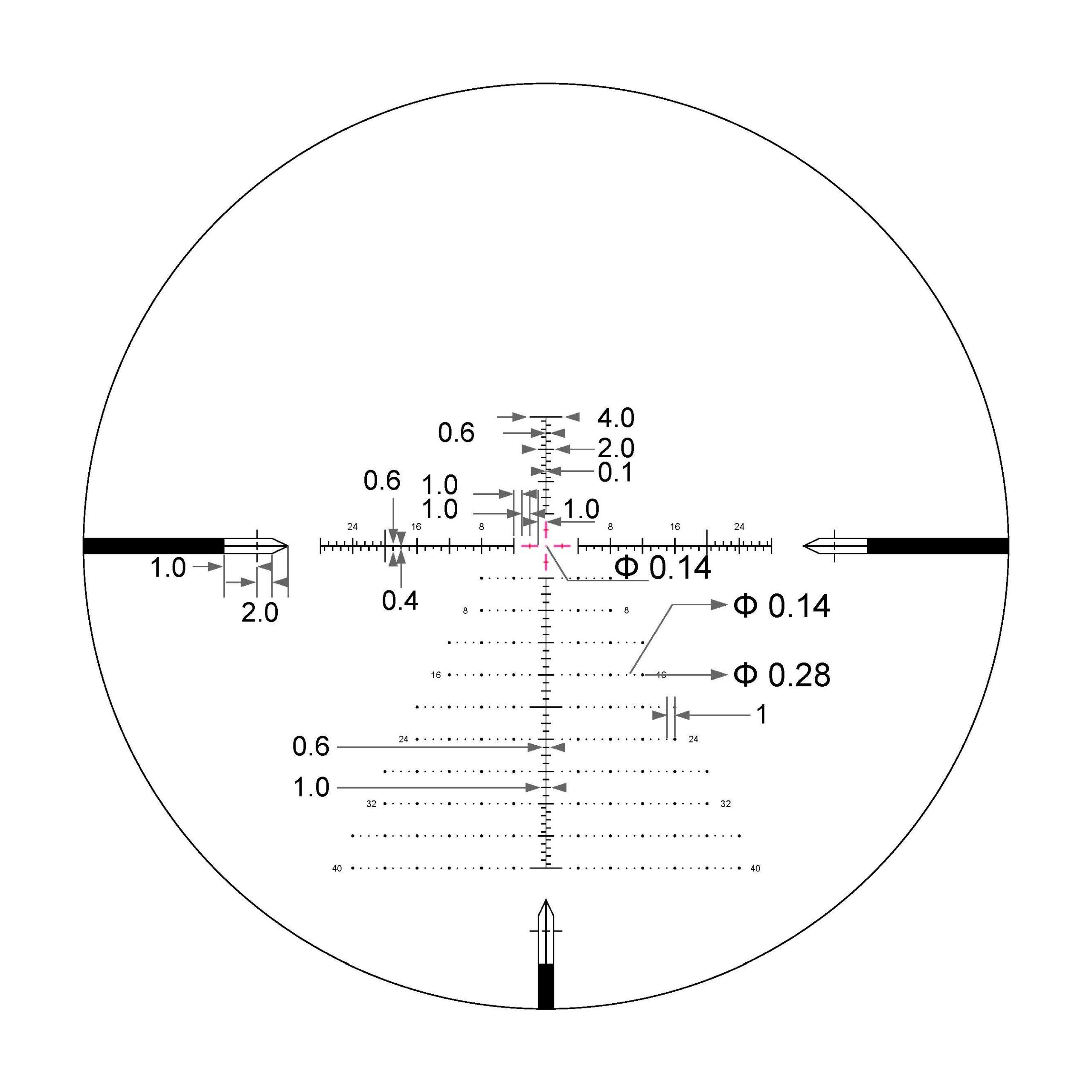 SH4 4-16X50 GEN2 FFP MOA VPR Illuminated Reticle with Zero Stop – 34mm Tube - Image 7