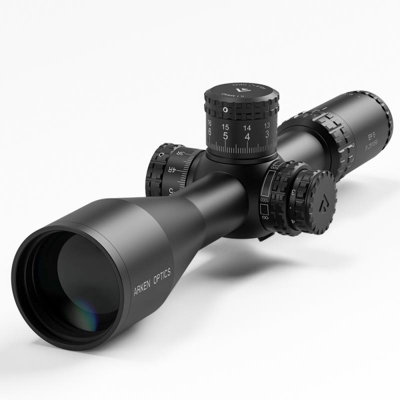 Arken EP5 5-25X56 FFP MIL VPR Reticle with Zero Stop – 34mm Tube